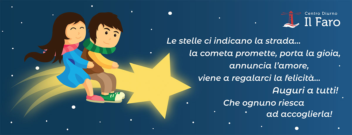 Il Nostro Augurio Di Natale Arriva Con La Stella Cometa